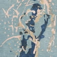 thumbnail image 5 of SAFAVIEH Soho Daffodil Abstract Area Rug, Blue/Light Pink, 2' x 3', 5 of 6
