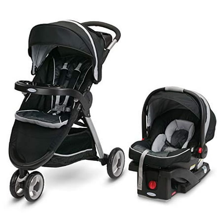 2015 Graco Fastaction Fold Sport Click Connect Travel System, Gotham