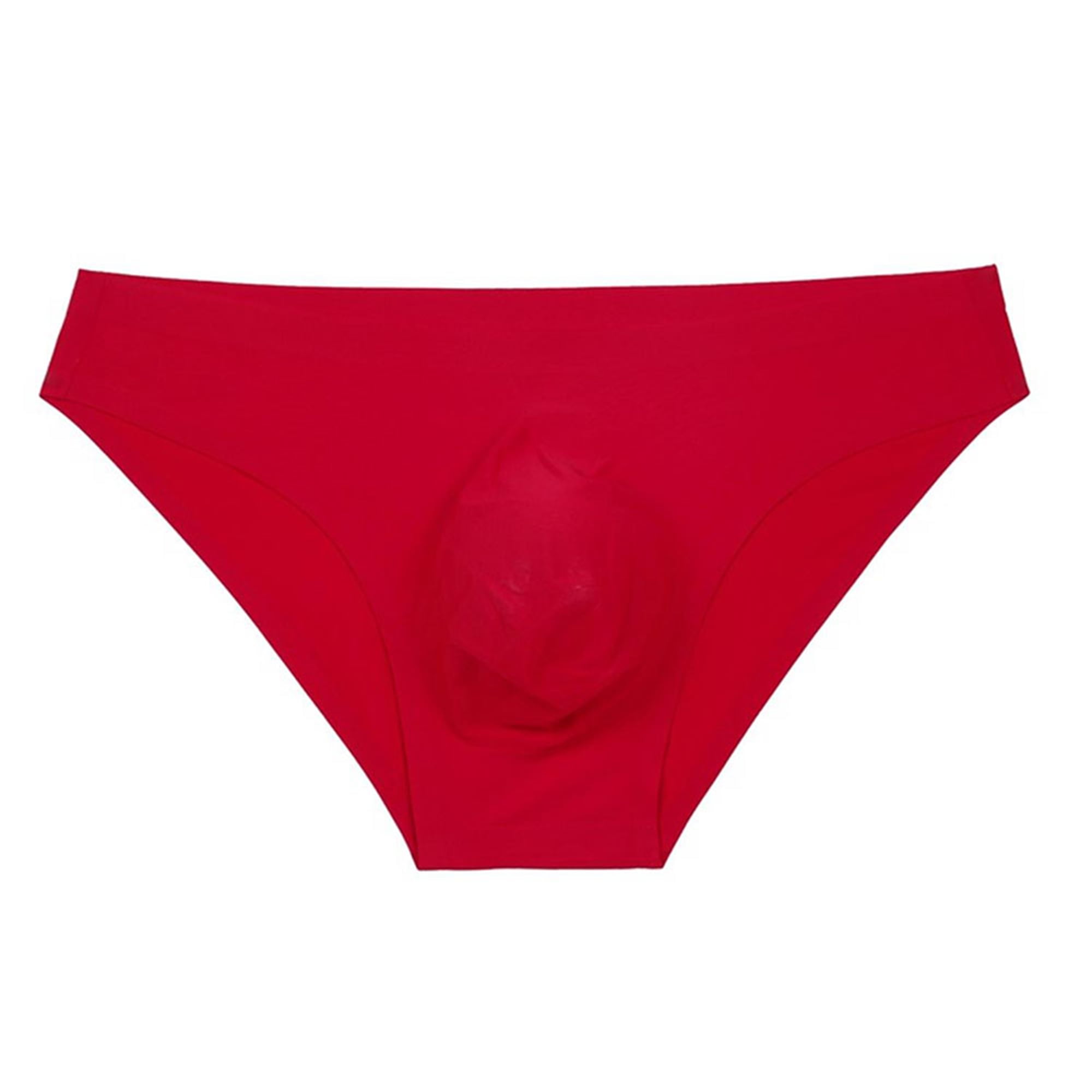 KAMAMEN Men s Low Waist Ice Silk Briefs Pouch Underwear Boxer Panties kamamen-men-s-low-waist-ice-silk-briefs-pouch-underwear-boxer-panties