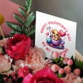 3drose, Be My Valentine, Funny Dog Puppy in a Cup,