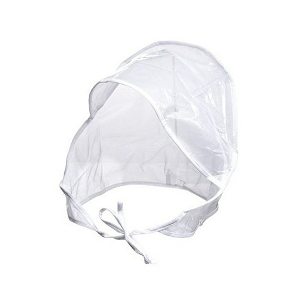 FIT RITE Rain Bonnet with Full Cut Visor & Netting – One Size Fits All ...