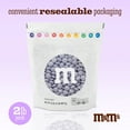 thumbnail image 3 of M&M'S World Light Purple Milk Chocolate Candy 2lb Bag for Celebrations and Party Favors, 3 of 10