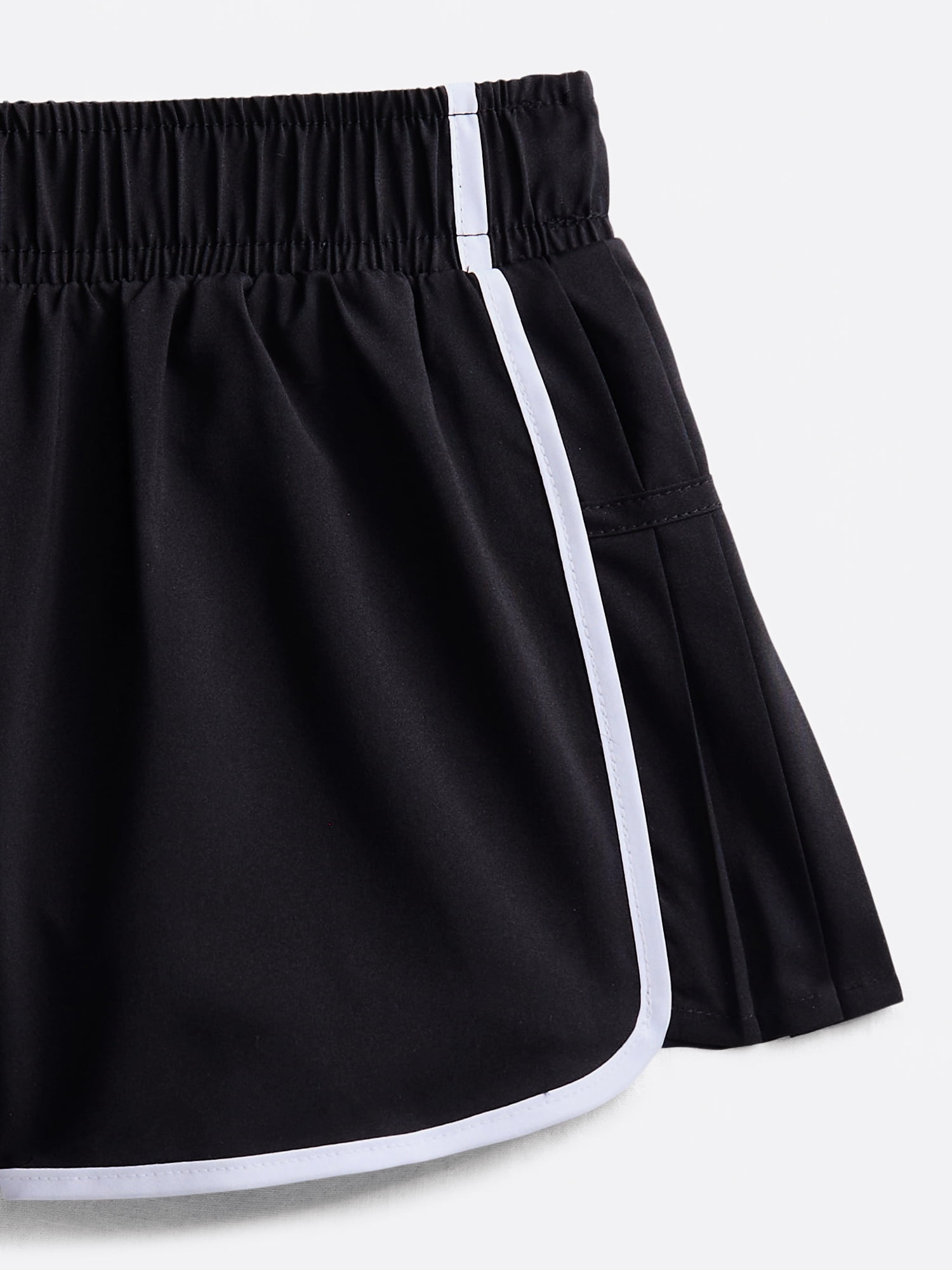 Athletic Works Girls Active Ruffle Shorts, Sizes 4-18