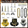 thumbnail image 6 of Tumao New Years Eve Party Supplies 2026, New Years Decorations 2026, Accessories includes Headband Tiara, Party Horns, 6 of 7