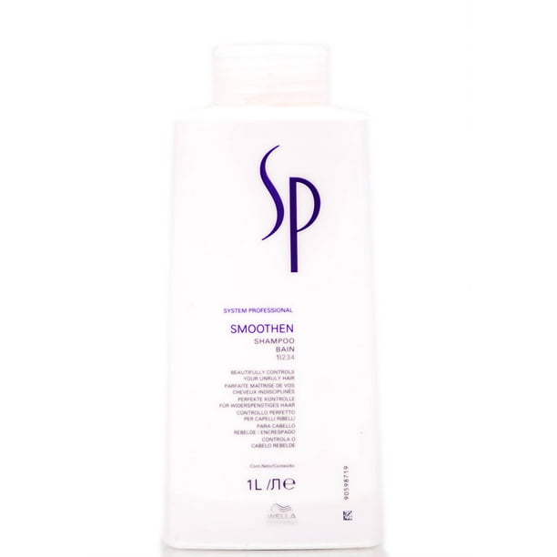 prinsesse Alternativt forslag værdi 33.8 oz , Wella System Professional Smoothen Shampoo , Hair Beauty Product  - Pack of 1 w/ Sleek Pin Comb - Walmart.com