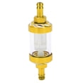 thumbnail image 2 of Akozon Replacement Fuel Filter  with Glass and Aluminium Shell for Cars ATVs SUVs Motorcycles and Pit Bikes, 2 of 8
