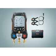 Testo 550s Basic Kit - Digital Manifold with 2 Way Valve, Wired Temperature Probes (Part Number 0564 5501 01)