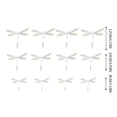 thumbnail image 3 of asddcavvf Metal Texture 3D Three Dimensionals Hollow Simulation Dragonflys Wall Sticker Metal Texture Dragonflys Three Dimensionals Dragonflys Home Simulation Dragonflys Decoration, 3 of 8