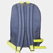 Track Backpack Bag Classic Everyday Pack Navy Lime