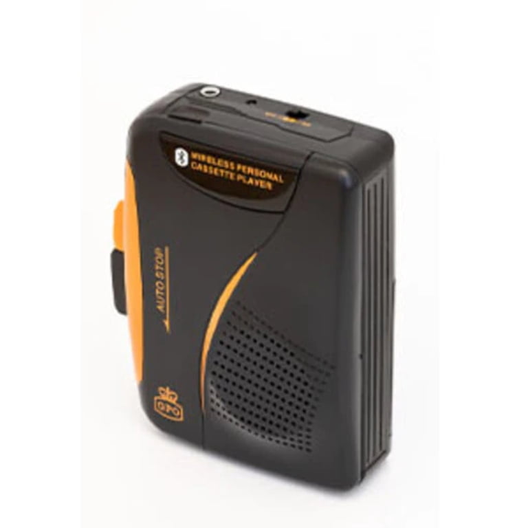 GPO Portable Bluetooth Cassette Player/Recorder with FM Radio