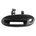 thumbnail image 3 of TRQ Door Handle Front Outer Smooth Black Pair Set for Ford Taurus Mercury Sable DHA32473, 3 of 5