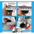 thumbnail image 2 of 10pcs Pvc Round Pipe Plug Black 10-76mm Inner Hole Dust Cover Furniture Leg Plug Chair Blanking End Caps Protector Hardware A, 2 of 5
