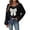 Black, variant on Sweater For Women Fall Bow Embroidery Long Sleeve Crewneck Chunky Knitted Cozy Sweaters Black