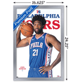 thumbnail image 3 of NBA Philadelphia 76ers - Joel Embiid Feature Series 23 Wall Poster, 14.725" x 22.375" Framed, 3 of 5