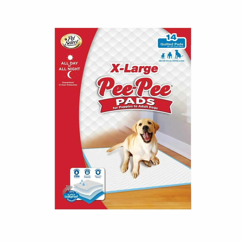 Four Paws Pet Select Pee Pee Extra Large Pads for Dogs and Puppies 14