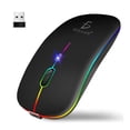 thumbnail image 5 of Mouse Inalambrico Recargable Rgb Multicolor Silencioso Usb Ele-Gate WXMO.14, 5 of 5