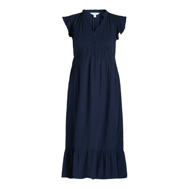 open lace back dress Manning Cartell Double Time Pleat Strapless Maxi Dress in Blue – That Dress  Hire main image 0