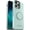Tranquil Waters Light Teal /Grey, variant on OtterBox + Pop Symmetry Series Case for iPhone 13 Pro Max & iPhone 12 Pro Max Only - Non-Retail Packaging - Black