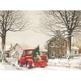 thumbnail image 2 of Rossini, John 14x12 White Modern Wood Framed Museum Art Print Titled - Tuckers First Christmas, 2 of 4