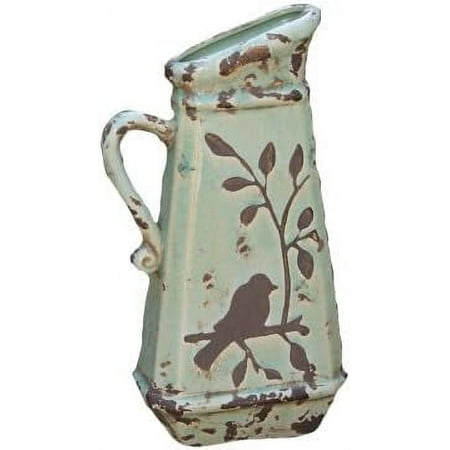

s N Pottery Pitcher 6-1/4 By 13 By 3-Inch