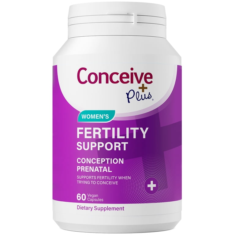 Conceive Plus Women's Fertility Support, Folic Acid, Biotin, L-Arginine and  Taurine