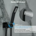 ZHON Shower System with Handheld Spray Shower Valve Kit Full Body