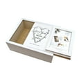 thumbnail image 4 of Prinz Baby 4 x 6 Photo Keepsake Box for Cherished Memories, Gender Neutral Baby Shower Gifts, White, 4 of 5