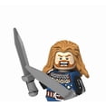 thumbnail image 1 of Medieval Warrior Soldier Mini Figure Building Blocks Set, Elf Dwarf Ranger Human Wizard Character Model, DIY Assembled Educational Toy Gift for Kids Boys Girls, 1 of 2