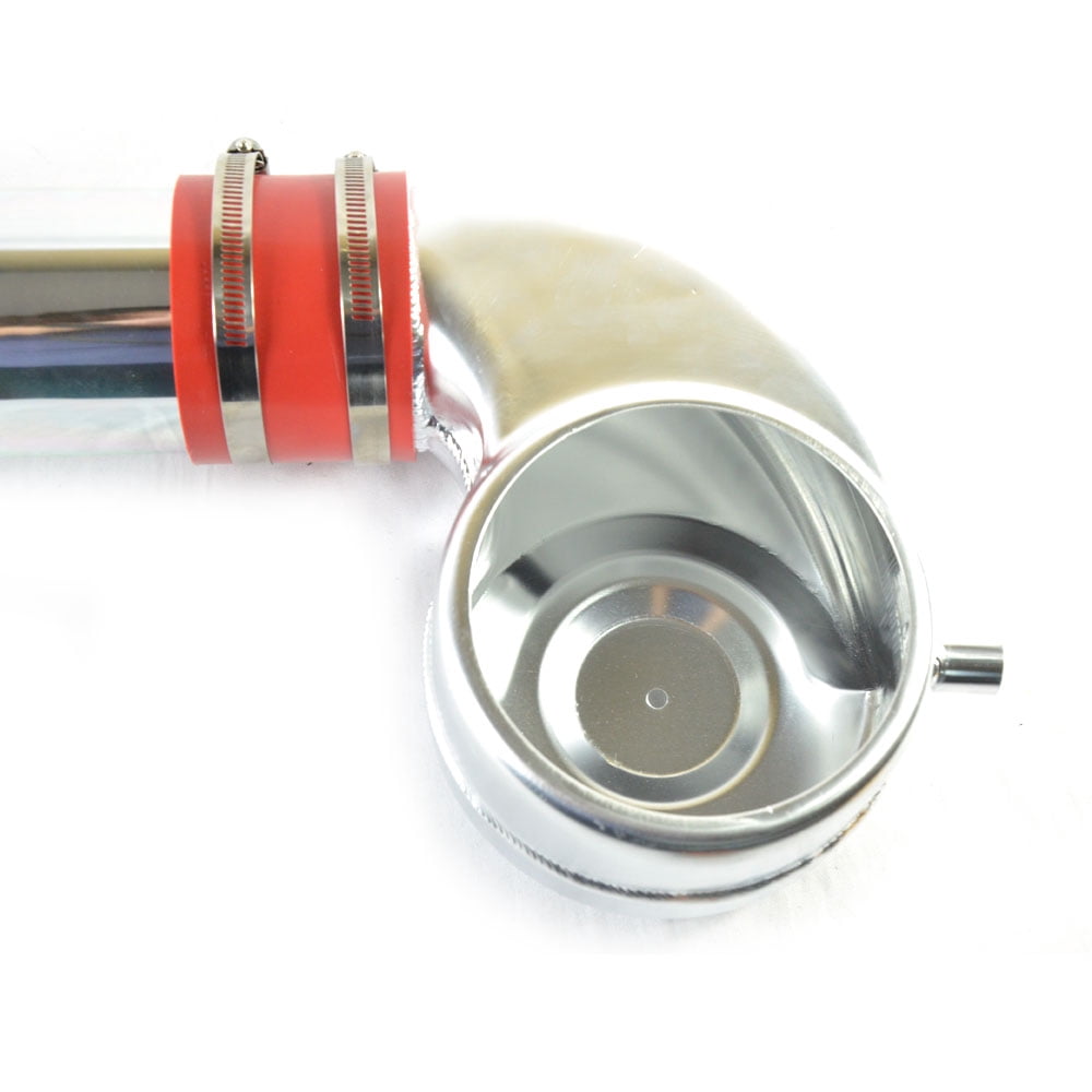 Intake Pipe with Air Filter for Chevrolet/GMC 1988-1995 V8/V6 4.3L/5.0L/5.7L, Red