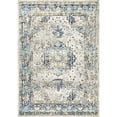 thumbnail image 4 of nuLOOM Ainsley Distressed Medallion Area Rug, 2' 6" x 6', Runner, Ainsley Blue, 4 of 5