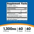 thumbnail image 5 of Nutricost Evening Primrose Oil 1,300mg, 60 Softgels - Cold Pressed, Non-GMO, Gluten Free, 60 Servings, 5 of 5