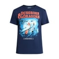 thumbnail image 5 of Dungeons and Dragons Men's and Big Men's Wizard Cover Graphic Tee, Sizes S-3XL, 5 of 5