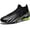 Black - Long Studs, variant on High-Top Soccer Cleats for Men Adult Younth Lightweight Football Shoes with Ankle Support, Breathable Outdoor Turf Cleats for Training and Matches, Long Studs and Short Studs