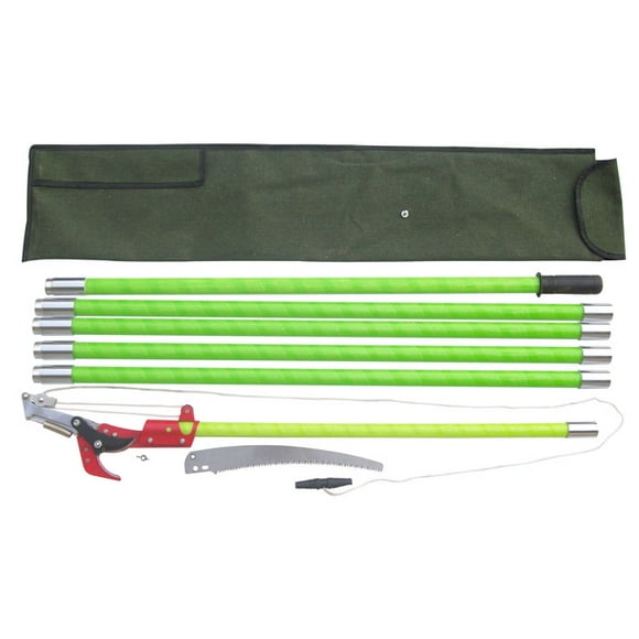 INTBUYING 19 Foot Tree Pole Pruner Tree Saw High Branch Gardening Scissors
