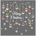 thumbnail image 2 of Christmas Window Stickers PVC Clings Stickers For Wall Window Glass Store Showcase Merry Xmas Decals Festival Decoration, 2 of 7