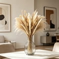 thumbnail image 6 of Linnome Faux Pampas Grass Decor 15-17 Inch Dried Bunny Tails for Wedding Boho Table Vase Centerpiece Home, 6 of 6