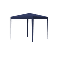 thumbnail image 6 of 10'x10' Heavy Duty Party Tent with 4 Removable Walls, UV Protection Gazebo, Outdoor Wedding Canopy with Transparent Windows, Blue Shade Shelter for Events and Camping, 6 of 7