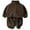 Brown, variant on Jiilone Toddler Boys Outfit Sets Autumn Winter Fleece Tracksuits Casual Zip Up Jackets + Jogger Pants Clothes 2 Pieces Playwear Kids Boys Sports Suits