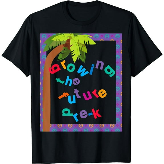 Pre-K Team Back To School Shirt Growing Future Teacher Men Women T-Shirt