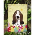 thumbnail image 3 of Caroline's Treasures BB1925GF Basset Hound Easter Egg Hunt Flag Garden Size , Small, multicolor, 3 of 3