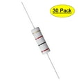 thumbnail image 1 of Unique Bargains 30 Pcs 5W Metal Oxide Film Resistor Axial Lead 2K Ohm ±5% Tolerance, 1 of 5