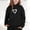 Black, variant on Zecgelong Boys Hoodies & Sweatshirts For Kids Cozy Pullover With Heart Print Long Sleeve Pocket Hoodie For Casual Wear And Everyday Style Beige,Size 2-3 Years