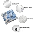thumbnail image 6 of nygtbtfer Flowers Throw Pillow Covers Flowers Square Pillowcases for Home Decor Sofa Car Bedroom Pillow case&nbsp; 12x12in, 6 of 7
