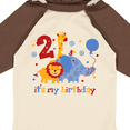 thumbnail image 4 of Inktastic Safari 2nd Birthday Boys or Girls Long Sleeve Baby Bodysuit, 4 of 5