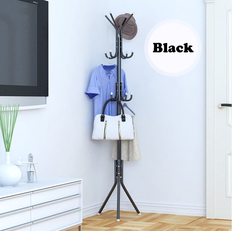 FreeStanding 69" Coat Rack EntryWay Metal Base Tree Stand Holder