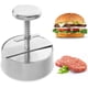 thumbnail image 1 of Prensa para hamburguesas, prensa para hamburguesas antiadherente de acero inoxidable ajustable, para fiestas, cenas, barbacoas, apta para lavavajillas, 1 of 5