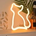 thumbnail image 4 of Lumières à Piles Led en Forme de Chaton Néon Ambiances Lumière Décorative Lumière Usb et à Piles Lumières à Piles Led, 4 of 6