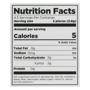 PUR Gum, Aspartame Free Spearmint Gum, 9pcs, 12ct