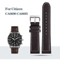 thumbnail image 5 of Correa de reloj de piel de vaca de alta calidad para pulsera Citizen CA0690 CA0695-17E CA4500 Correa de reloj de caucho y acero para hombre de 20 mm y 22 mm, 5 of 5