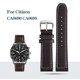 thumbnail image 5 of Correa de reloj de piel de vaca de alta calidad para pulsera Citizen CA0690 CA0695-17E CA4500 Correa de reloj de caucho y acero para hombre de 20 mm y 22 mm, 5 of 5
